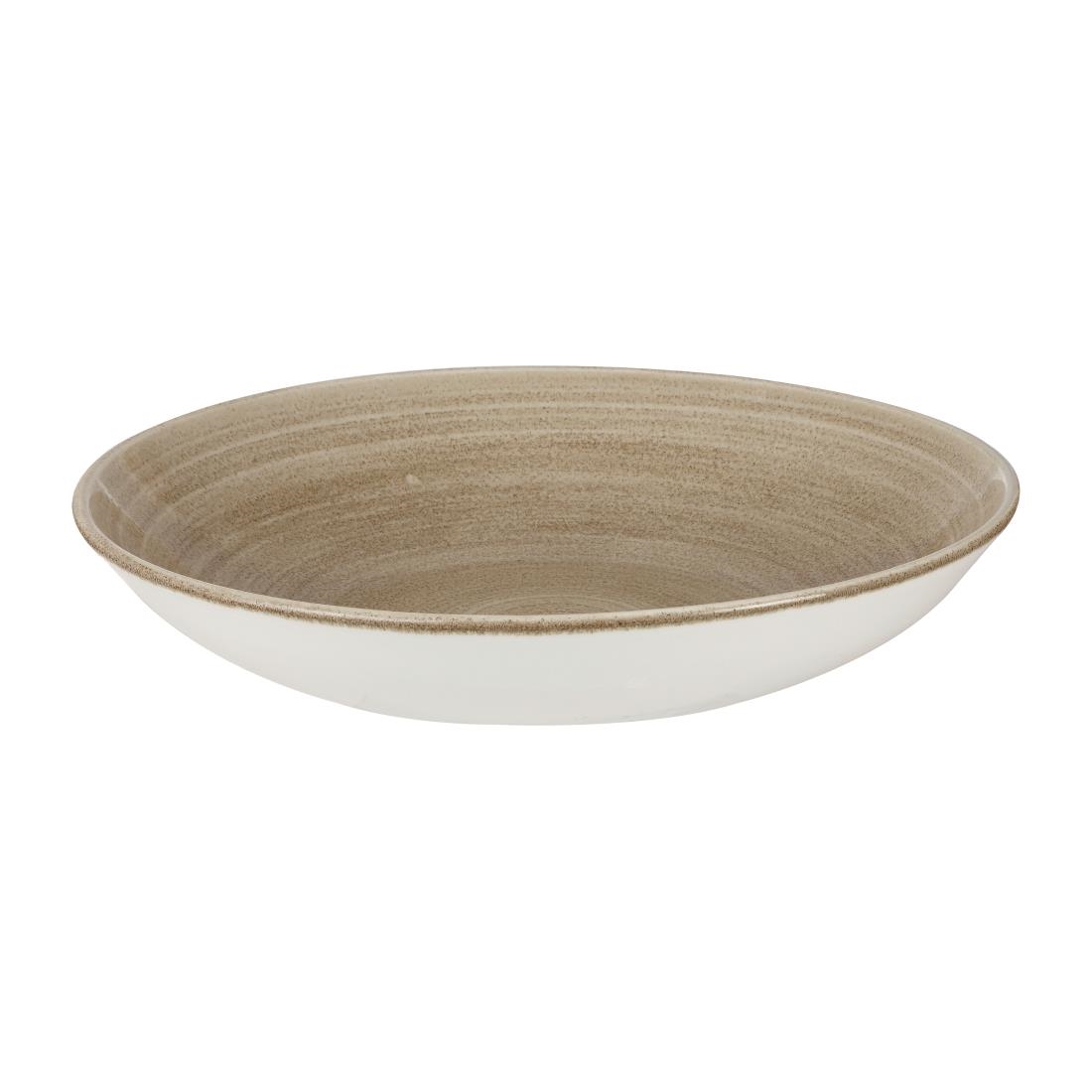 Churchill Stonecast Patina Antique Taupe Coupe Evolve Coupe Bord 32.4cm (8 stuks)