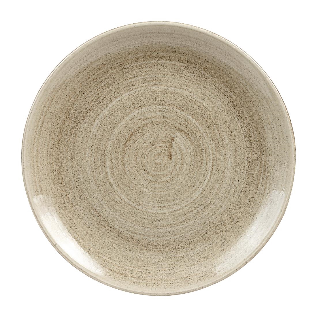 Churchill Stonecast Patina Antique Taupe Coupe Evolve Coupe Bord 32.4cm (9 stuks)