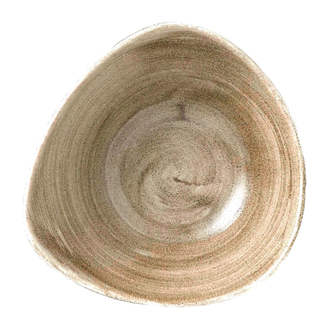 Churchill Stonecast Patina Antique Taupe Lotus Kom 17.8cm (12 stuks)