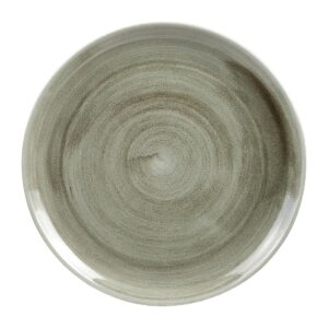 Churchill Stonecast Patina Burnished Green Evolve Coupe Bord 28.6cm (12 stuks)