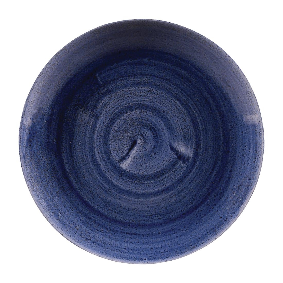 Churchill Stonecast Patina Cobalt Blue Evolve Coupe Bord 22cm (12 stuks)