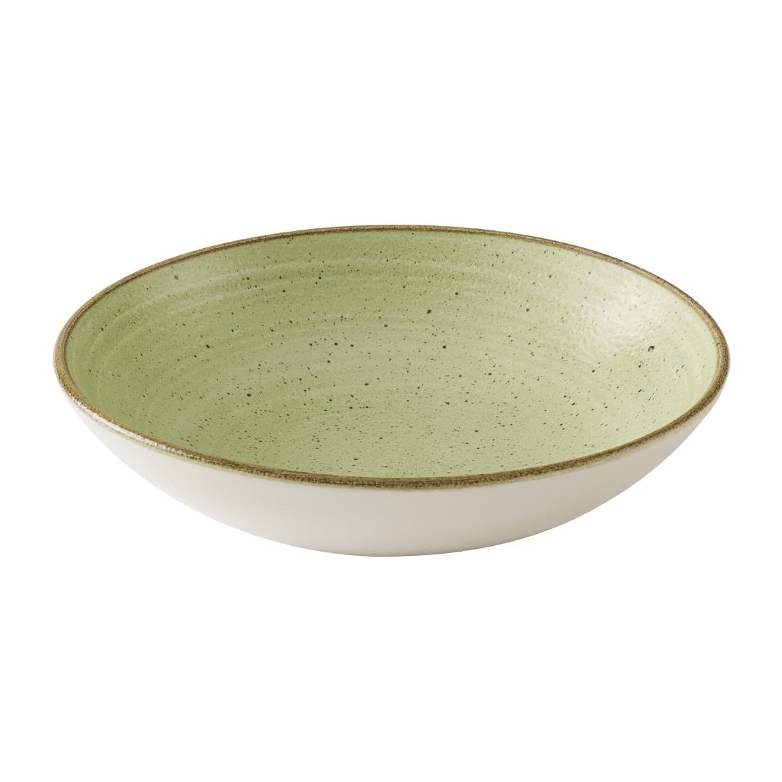 Churchill Stonecast Raw Green Coupe Schalen 184mm (12 stuks)