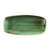 Churchill Stonecast Samphire Green Chefs Ovaal Bord 27 x 12.7cm (12 stuks)