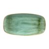 Churchill Stonecast Samphire Green Chefs Ovaal Bord 35.2 x 18.7cm (6 stuks)