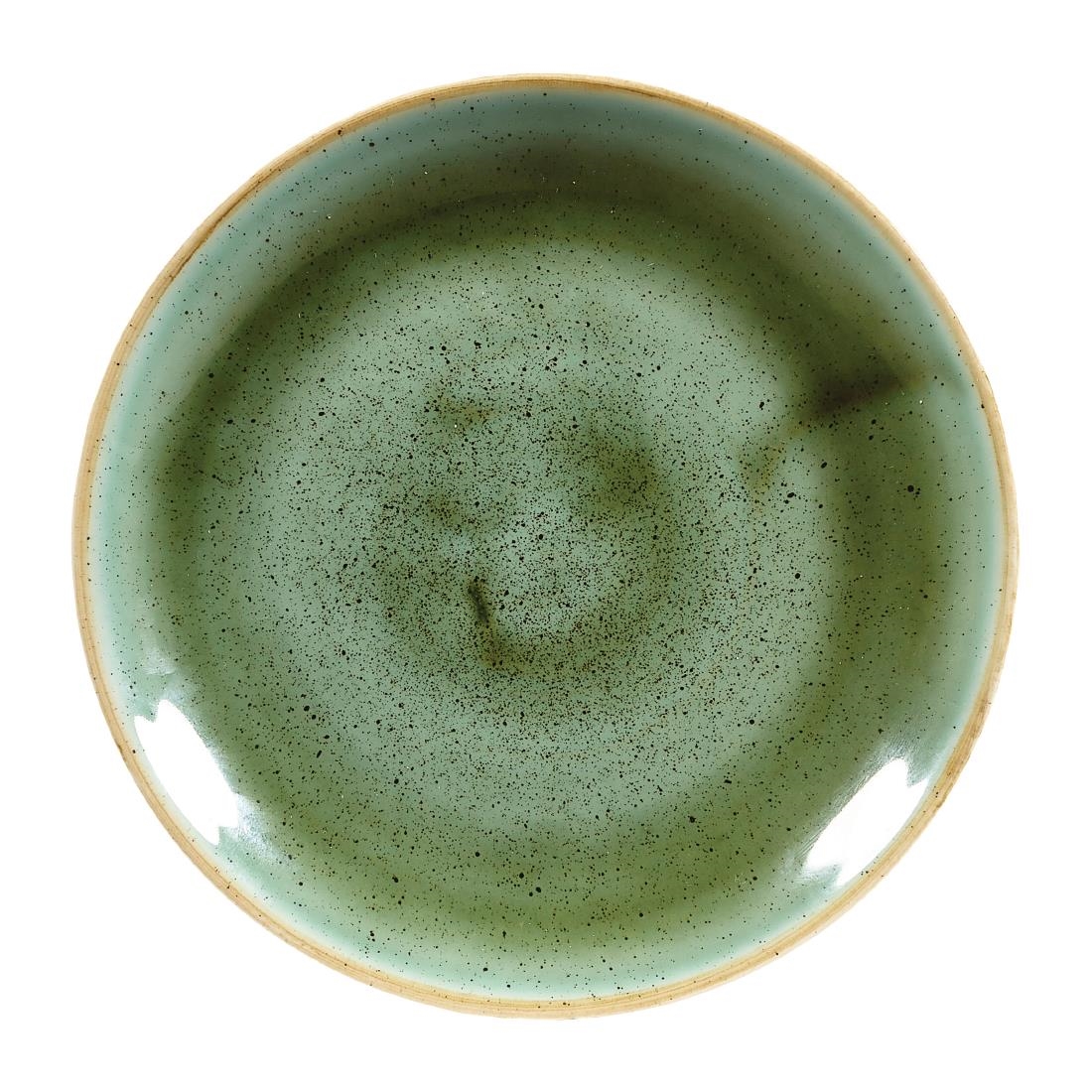 Churchill Stonecast Samphire Green Evolve Coupe Bord 16.5cm (12 stuks)