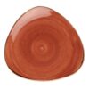 Churchill Stonecast Spiced Orange Lotus Bord (6 stuks)