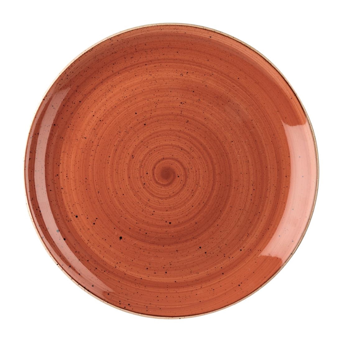 Churchill Stonecast Spiced Orange Schalen (6 stuks)
