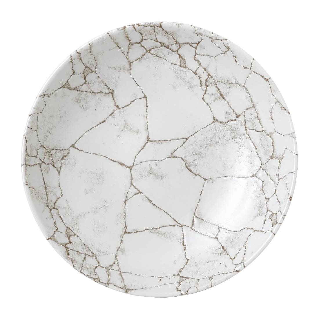 Churchill Studio Prints Kintsugi Agaat Grey Schalen 248mm (12 stuks)