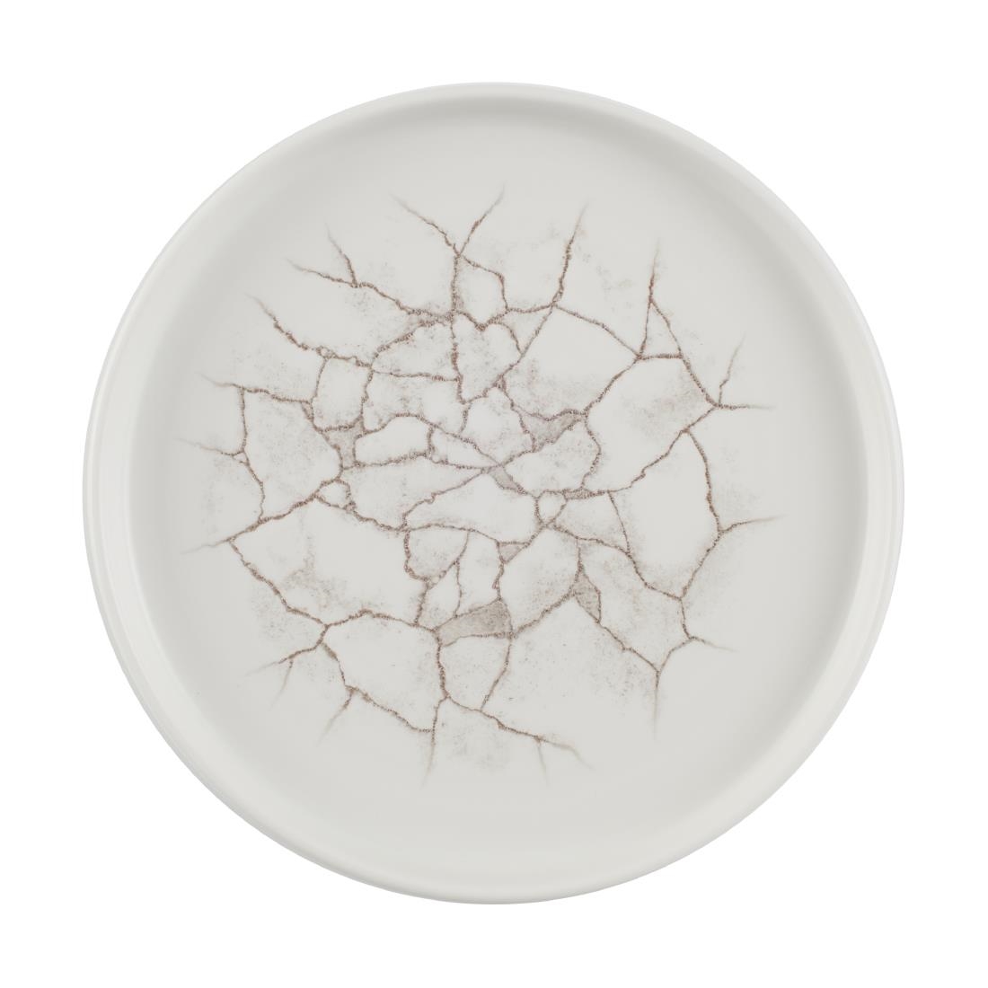 Churchill Studio Prints Kintsugi Agate Grey Borden 220mm (6 stuks)