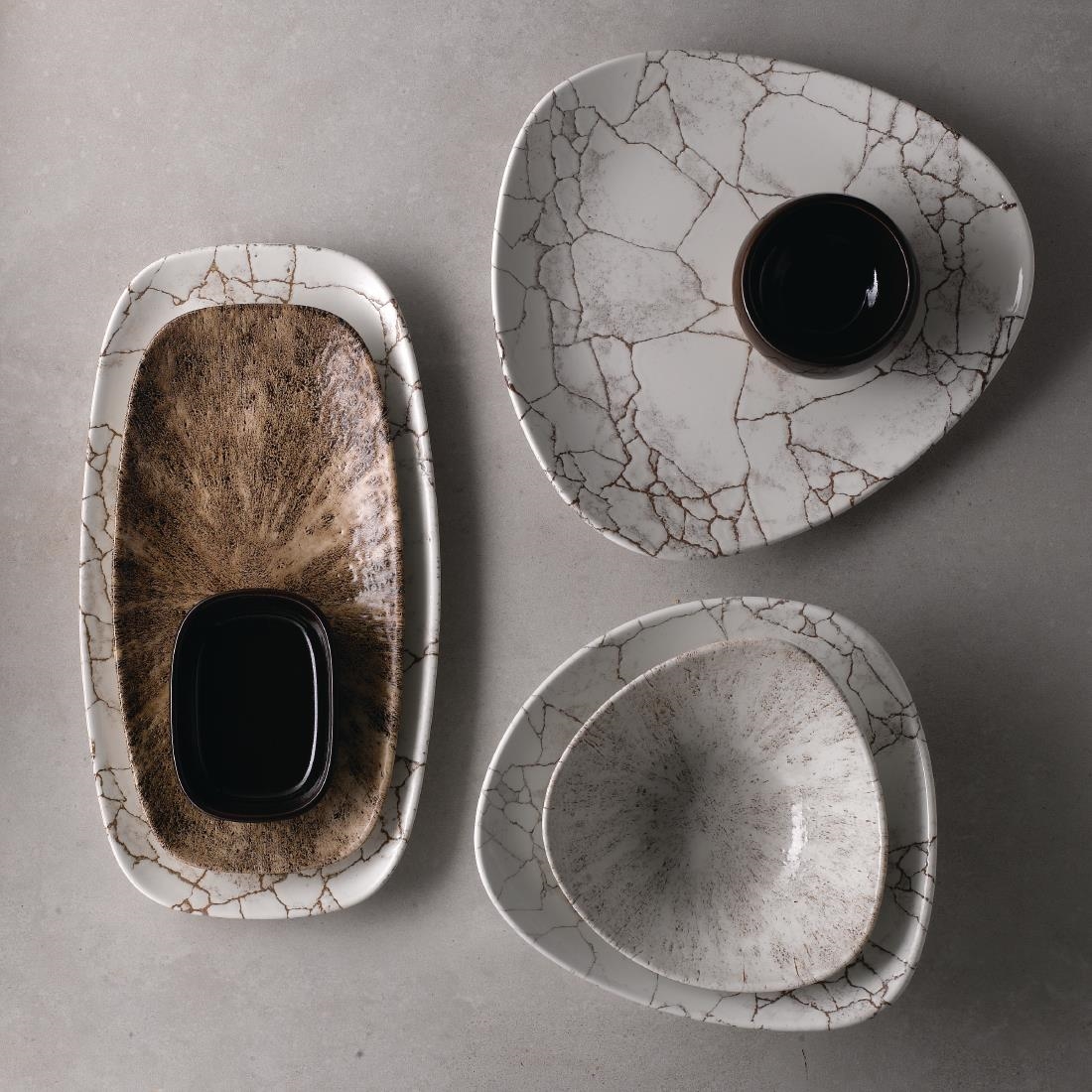 Churchill Studio Prints Kintsugi Agate Grey Lotus Borden 254mm (12 stuks)