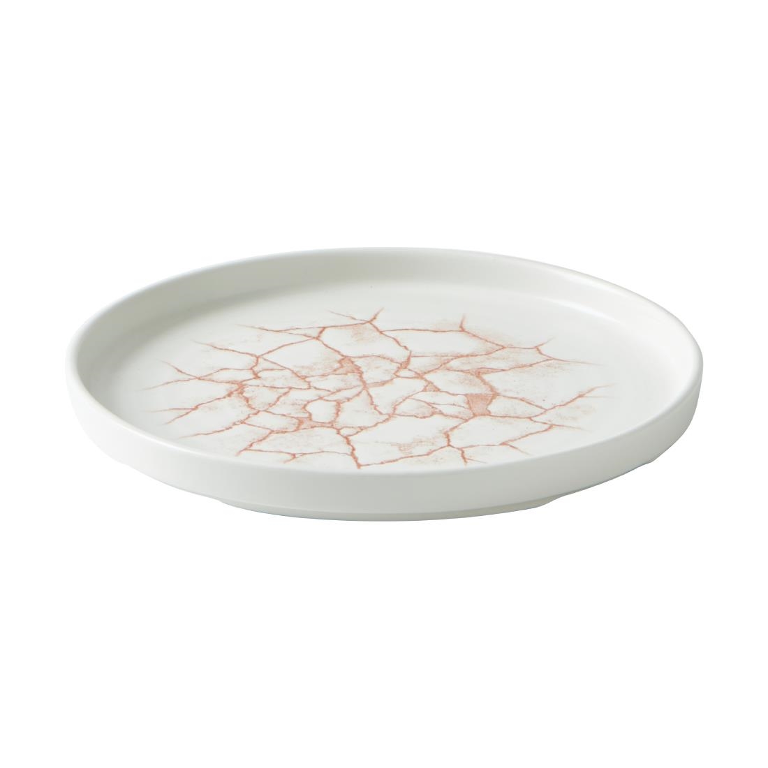Churchill Studio Prints Kintsugi Coral Borden 220mm (6 stuks)