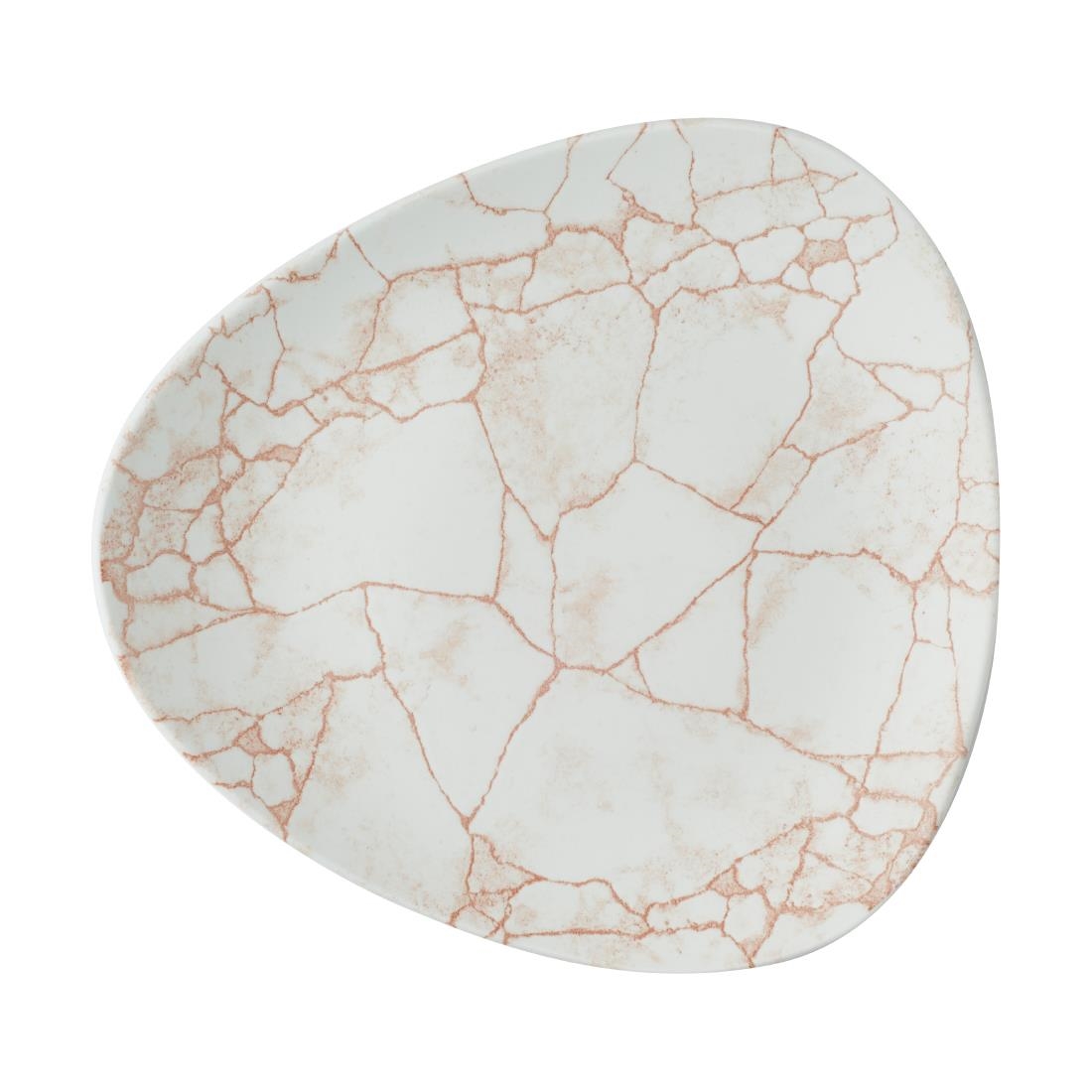 Churchill Studio Prints Kintsugi Lotus Coral Borden 254mm (12 stuks)