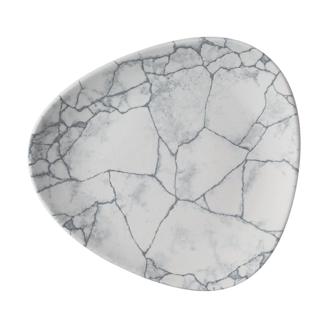 Churchill Studio Prints Kintsugi Pearl Grey Lotus Borden 228mm (12 stuks)