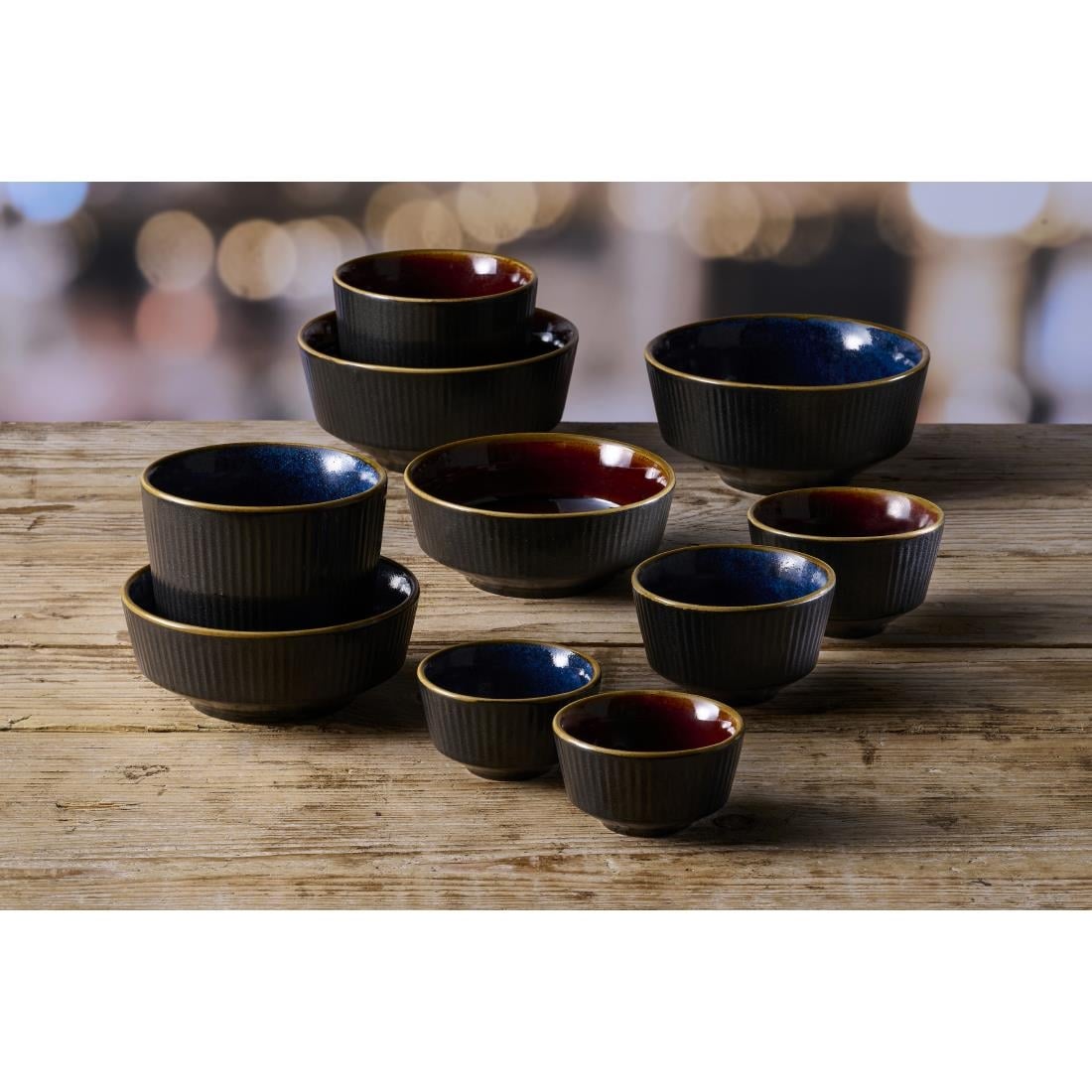 Churchill Tokyo Blue Kochi Dip Pot 113ml (12 stuks)