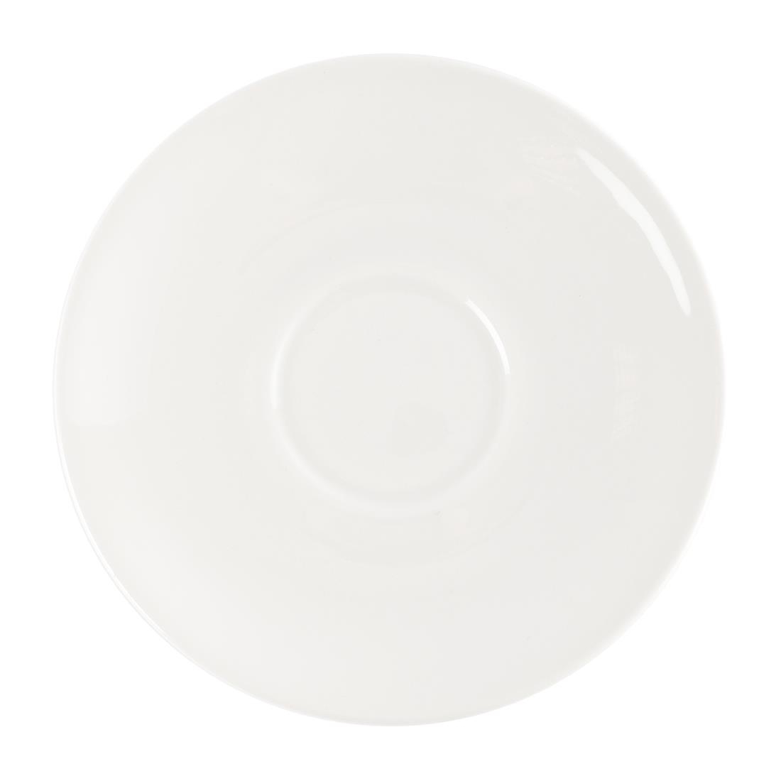 Churchill White cappuccino schotel 15.9 cm (24 Stuks)
