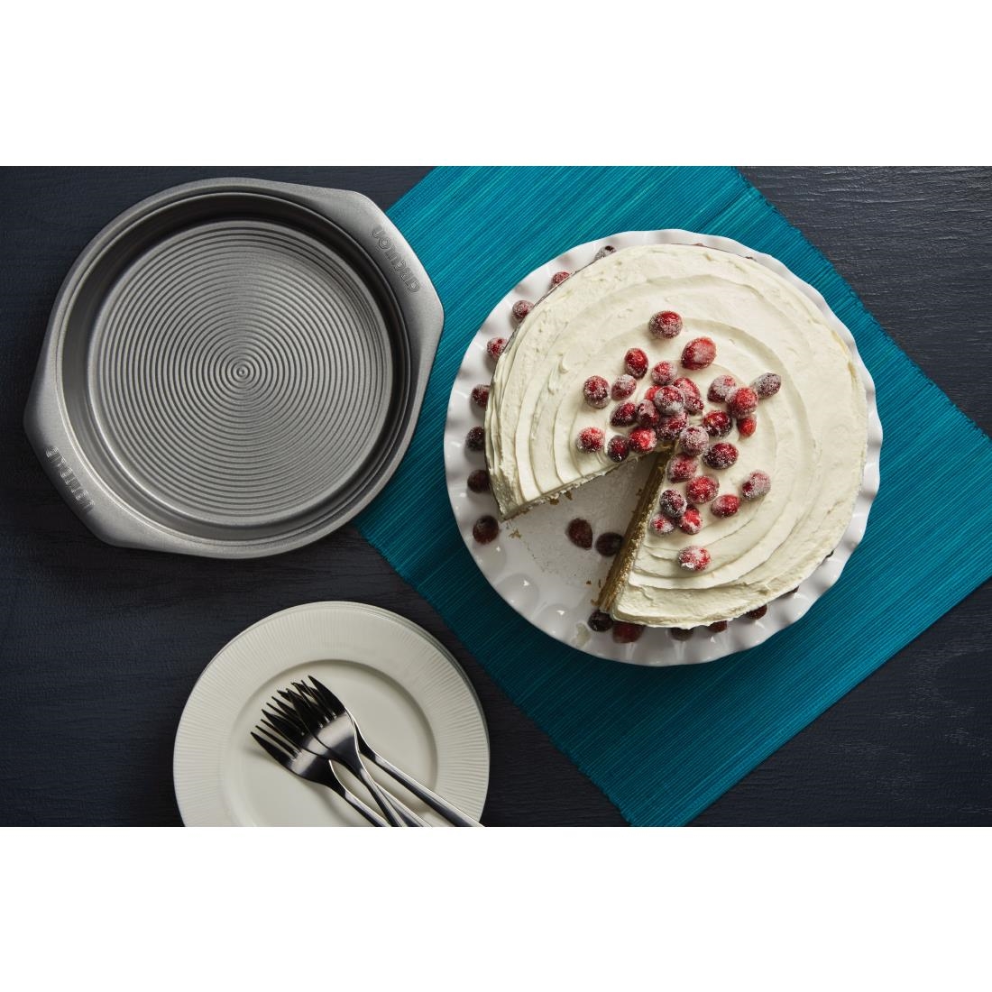 Circulon carbonstalen anti-kleef springvorm 24,5cm
