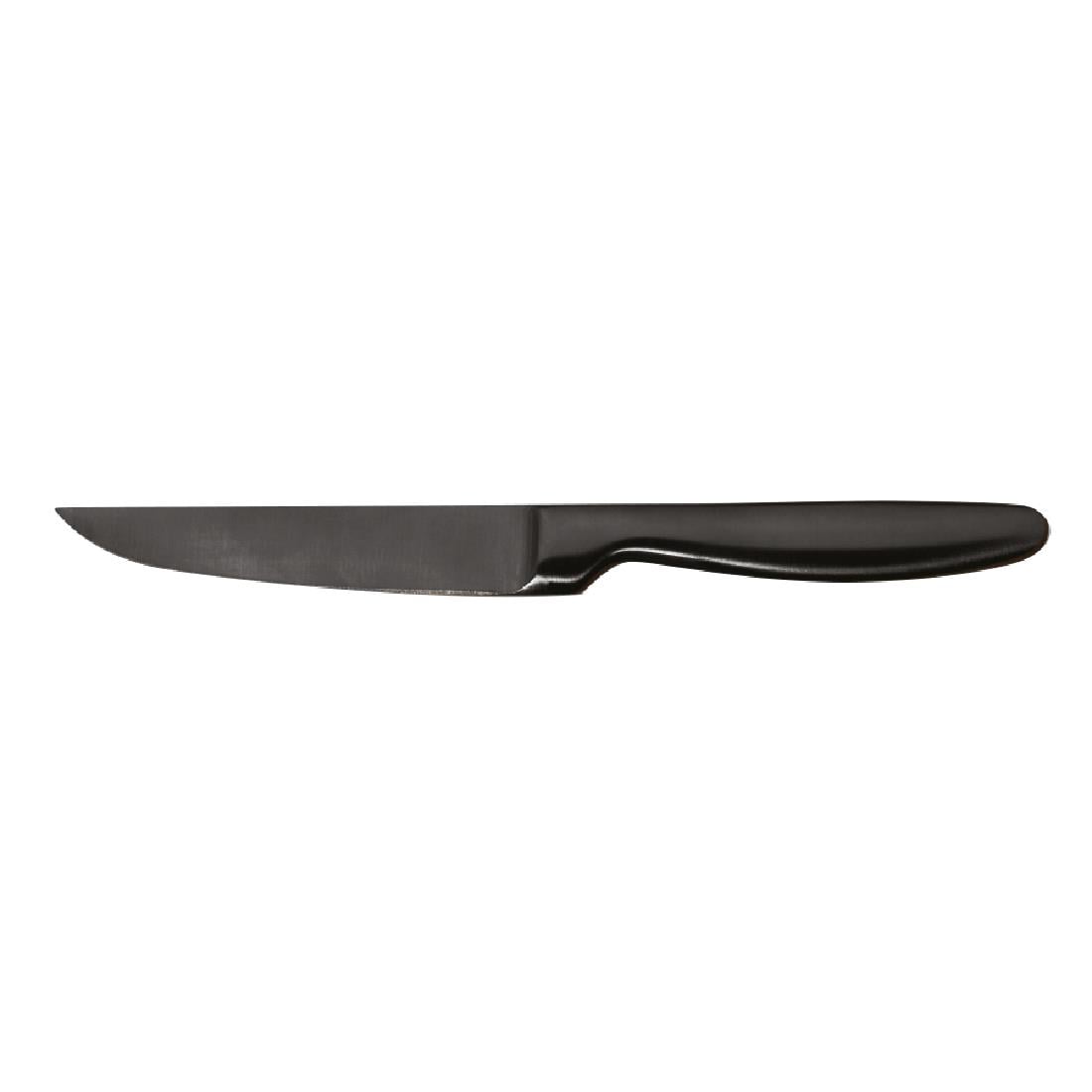 Comas Boj Satin Gunmetal Steakmes (6 stuks)