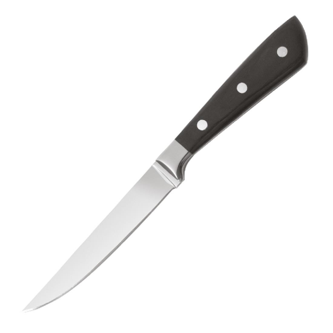 Comas Montblanc Steakmes Zwart (6 stuks)