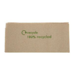 Composteerbare servetten van kraftpapier 32x30cm (6000 stuks)