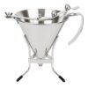 De Buyer RVS doseertrechter 1,5Ltr