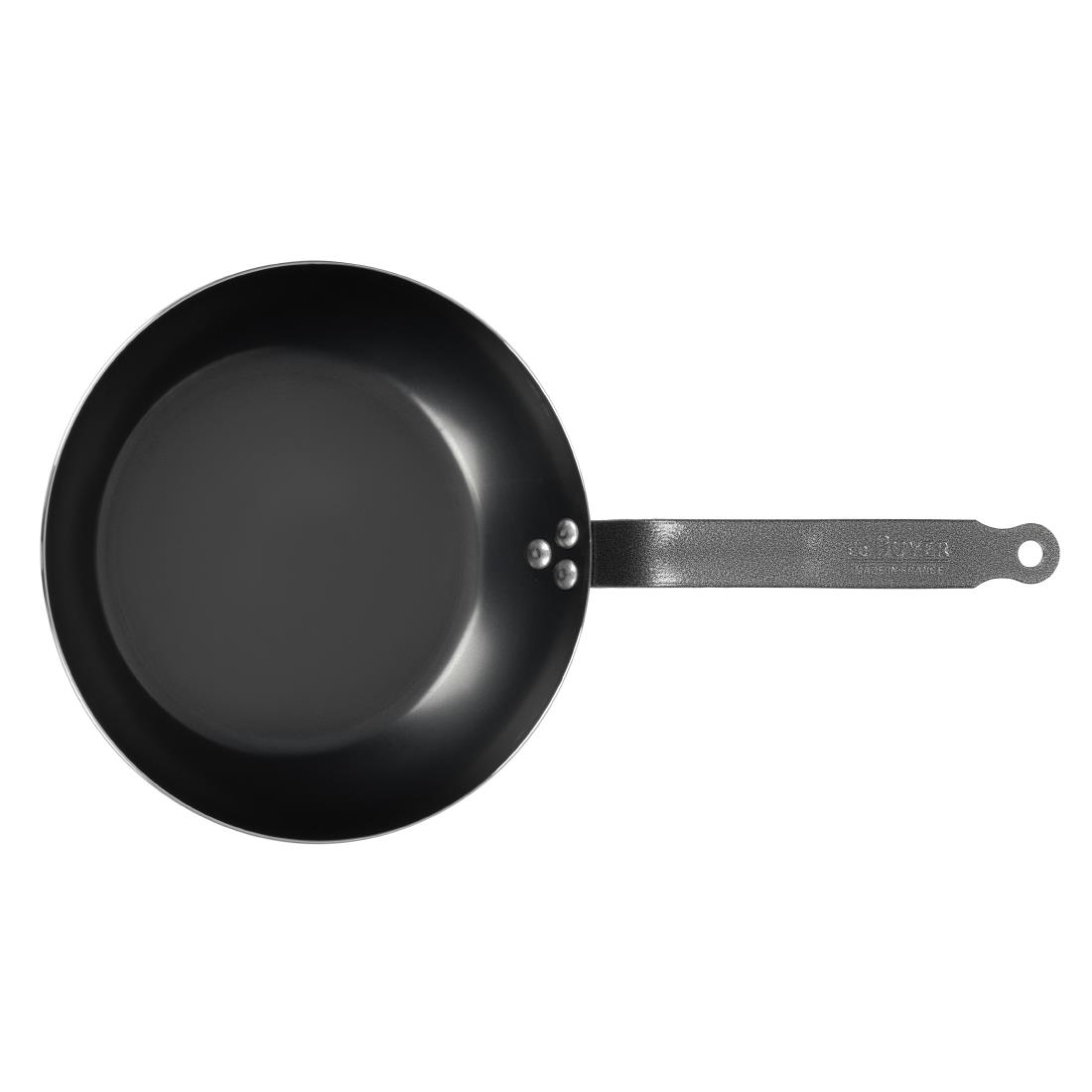 De Buyer Zwarte IJzeren Koekenpan 24cm