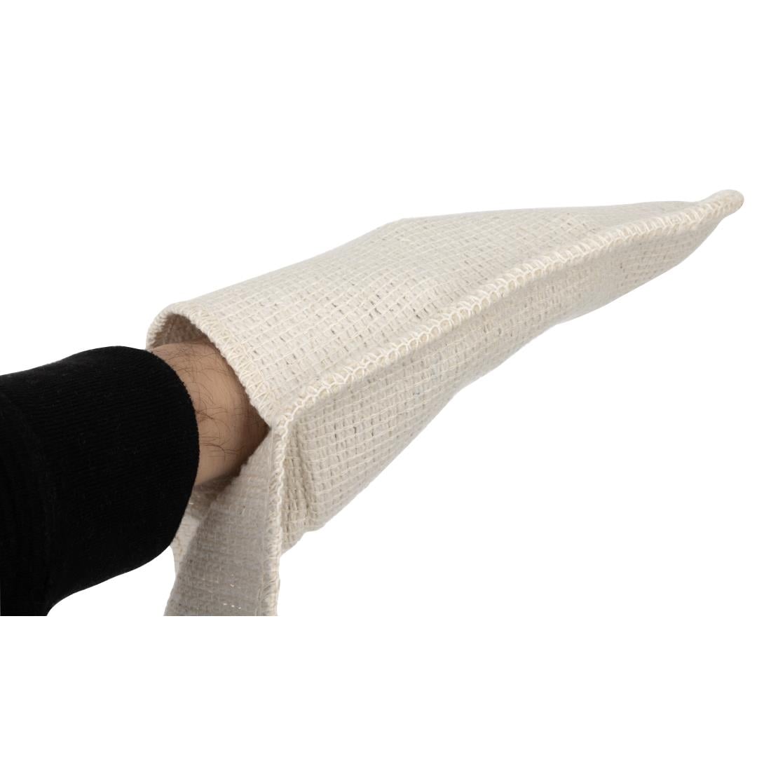 Dubbele ovenhandschoen katoen 90cm