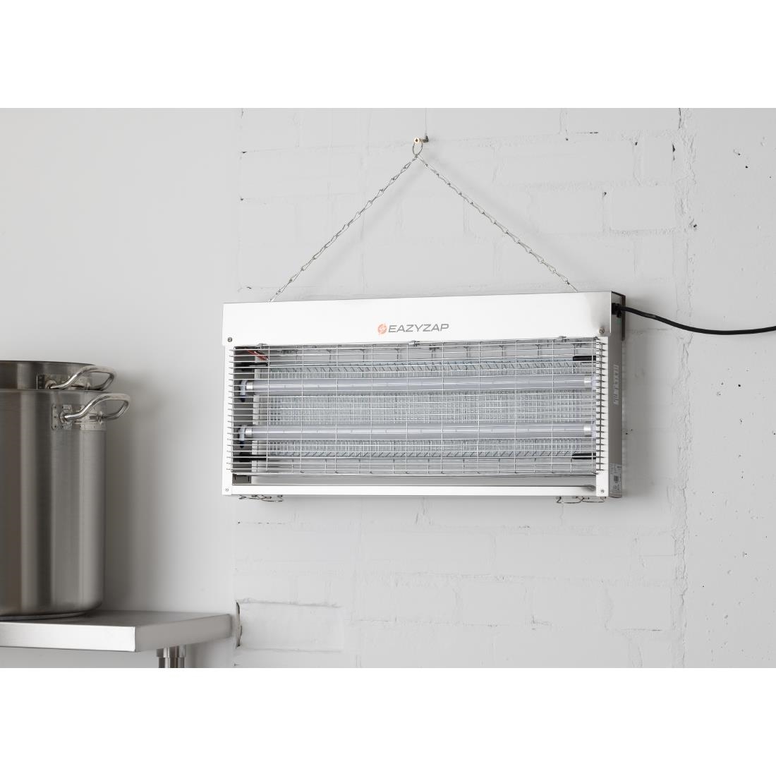 Eazyzap insectenverdelger 20W geborsteld RVS