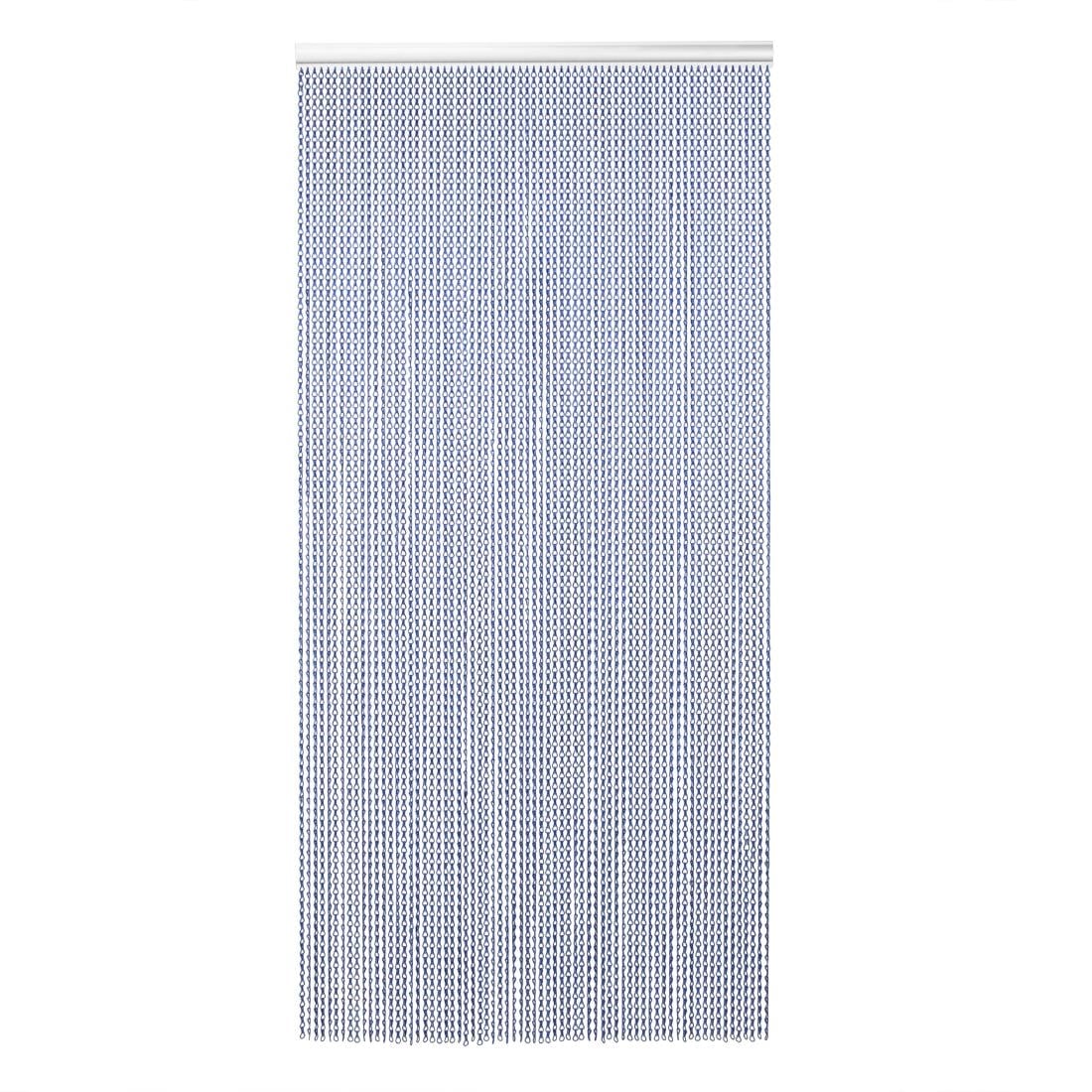 EazyZap Keten Deur Vliegengordijn - Blauw