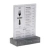 Europel Bordhouder A5 Polystone Anthraciet