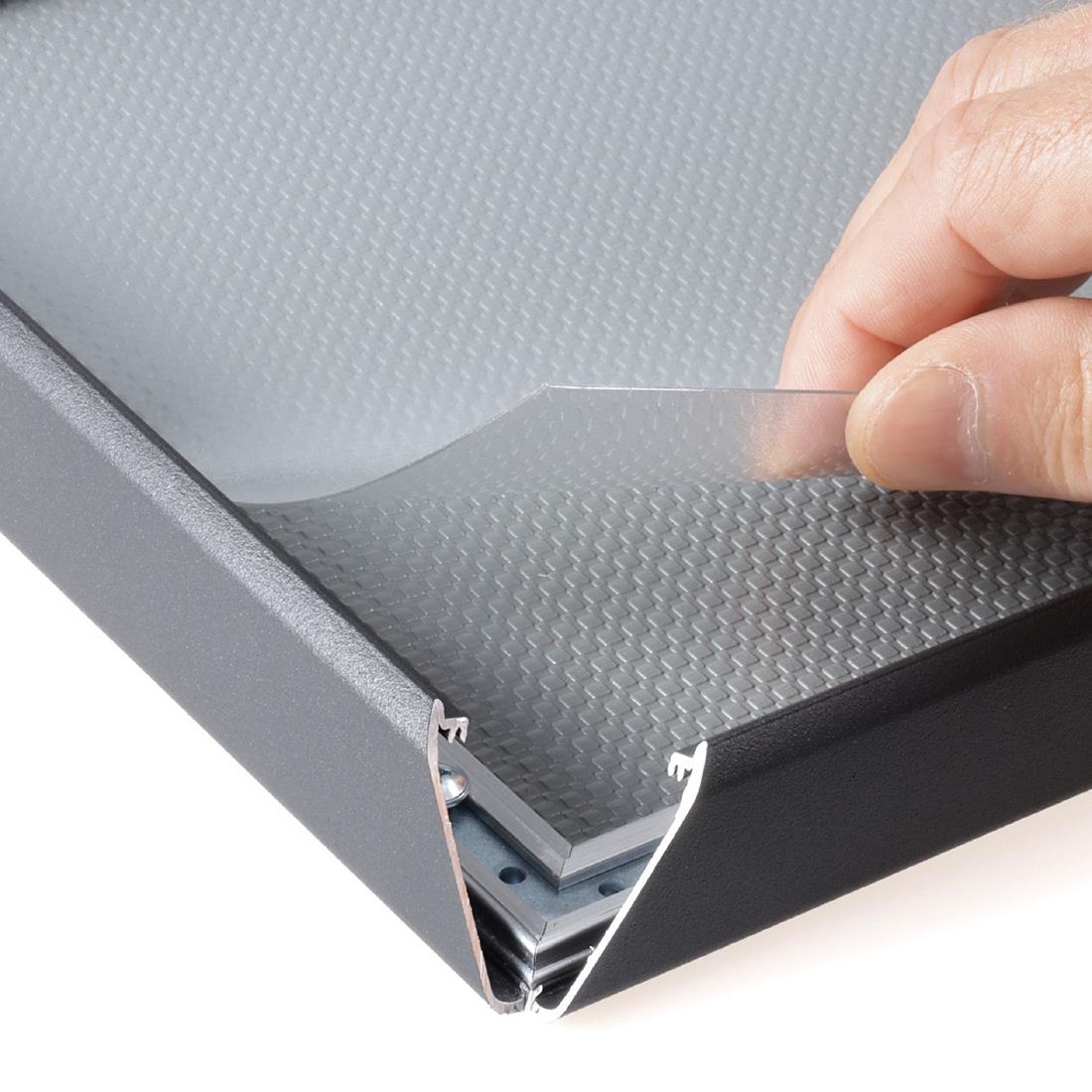 Europel Klapframe A4 25mm Mat Zwart
