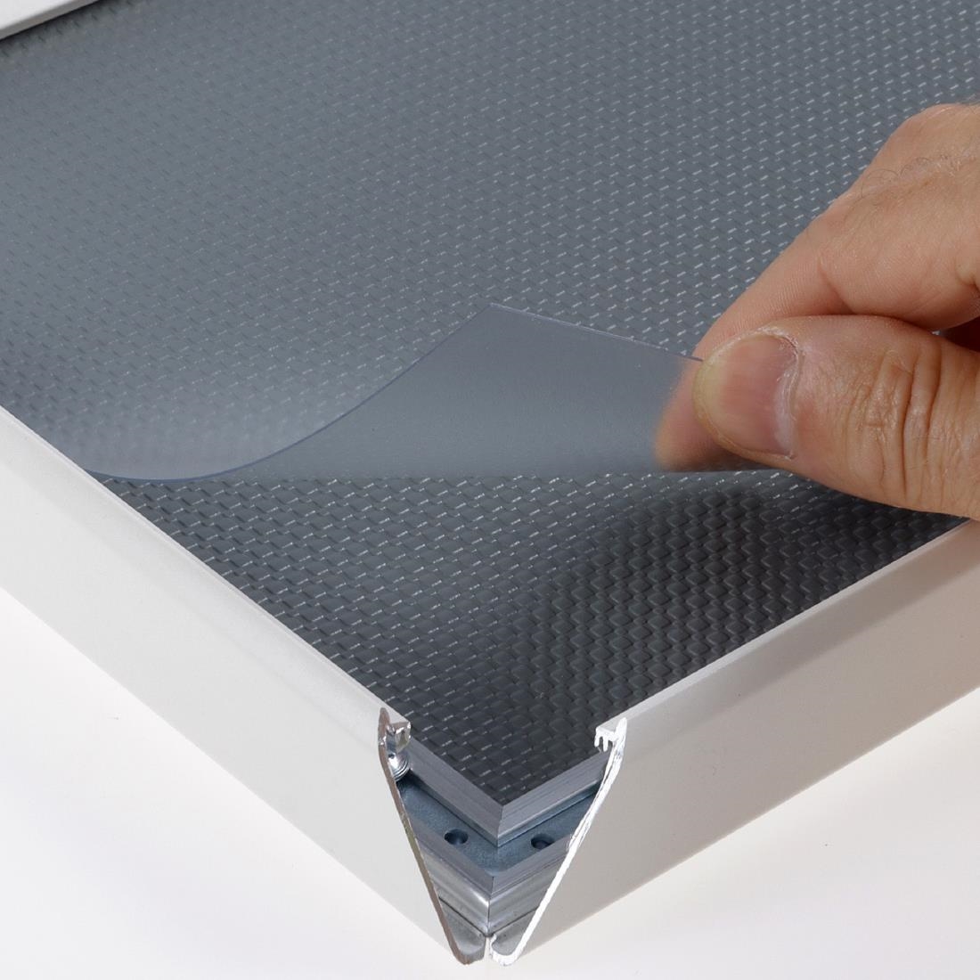 Europel Kliklijst A4 25mm Mat Wit