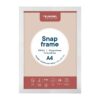 Europel Kliklijst A4 25mm Mat Wit