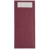 Europochette Bourgondië Bestekzakje met Wit Servet (500 stuks)