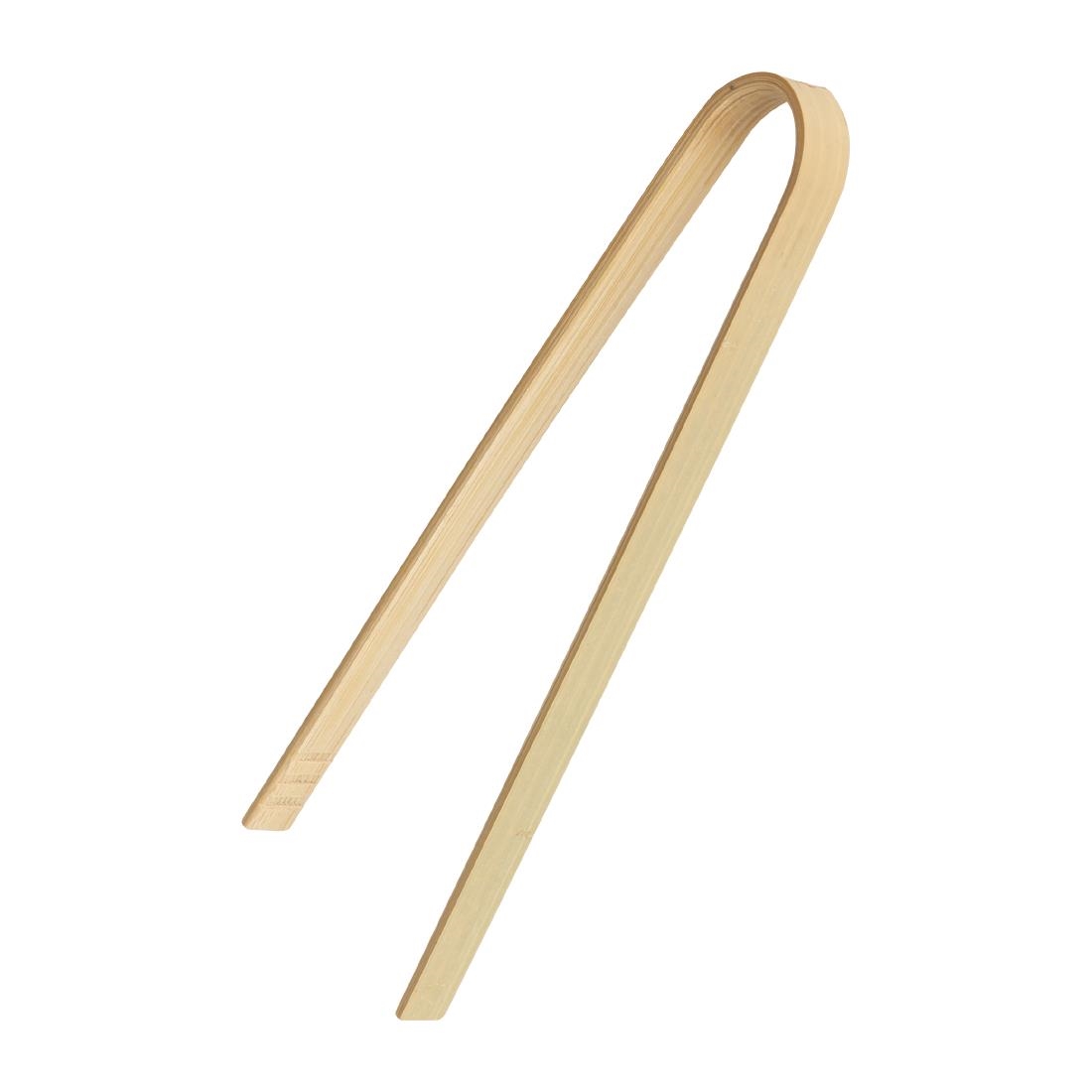 Fiesta Compostable biologisch afbreekbare bamboe tangen 16cm (50 stuks)