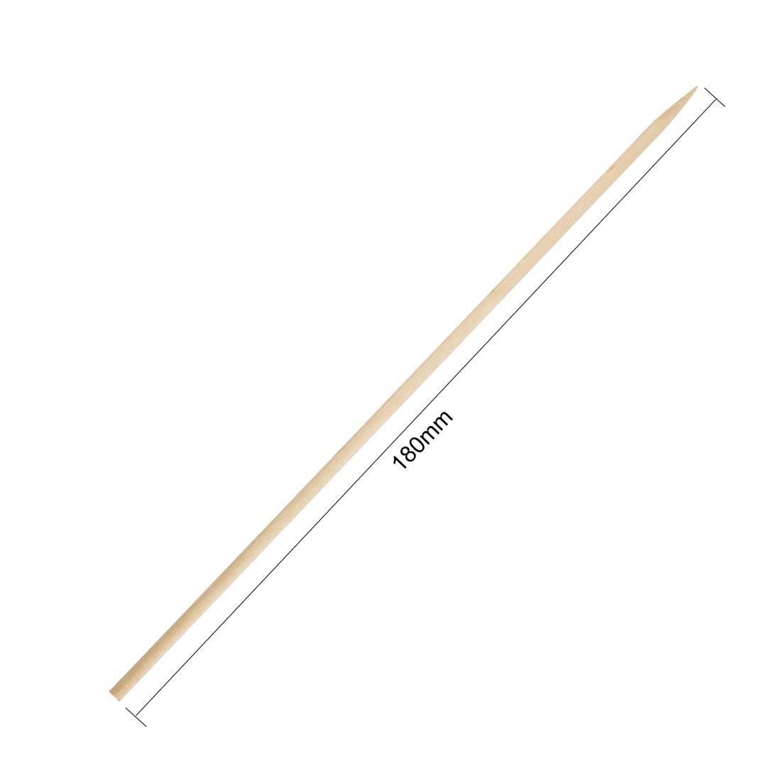 Fiesta Compostable biologisch afbreekbare houten prikkers 18cm (200 stuks)