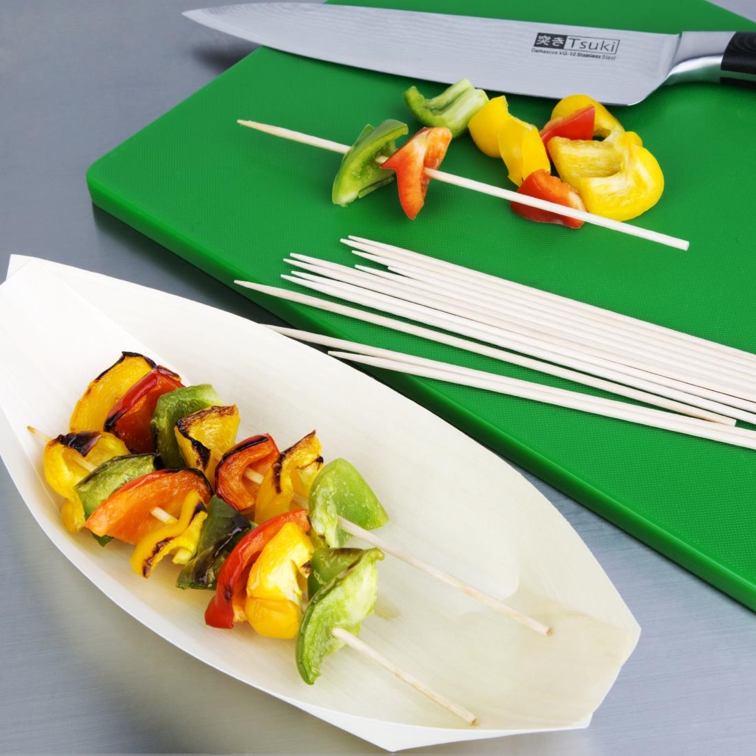 Fiesta Compostable biologisch afbreekbare houten prikkers 18cm (200 stuks)
