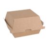 Fiesta Compostable composteerbare hamburgerdoosjes kraft klein (200 stuks)