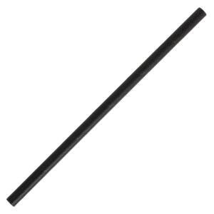 Fiesta Compostable composteerbare papieren cocktailrietjes zwart (250 stuks)