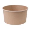 Fiesta Compostable ronde kraft saladeschaal 1Ltr (300 stuks)