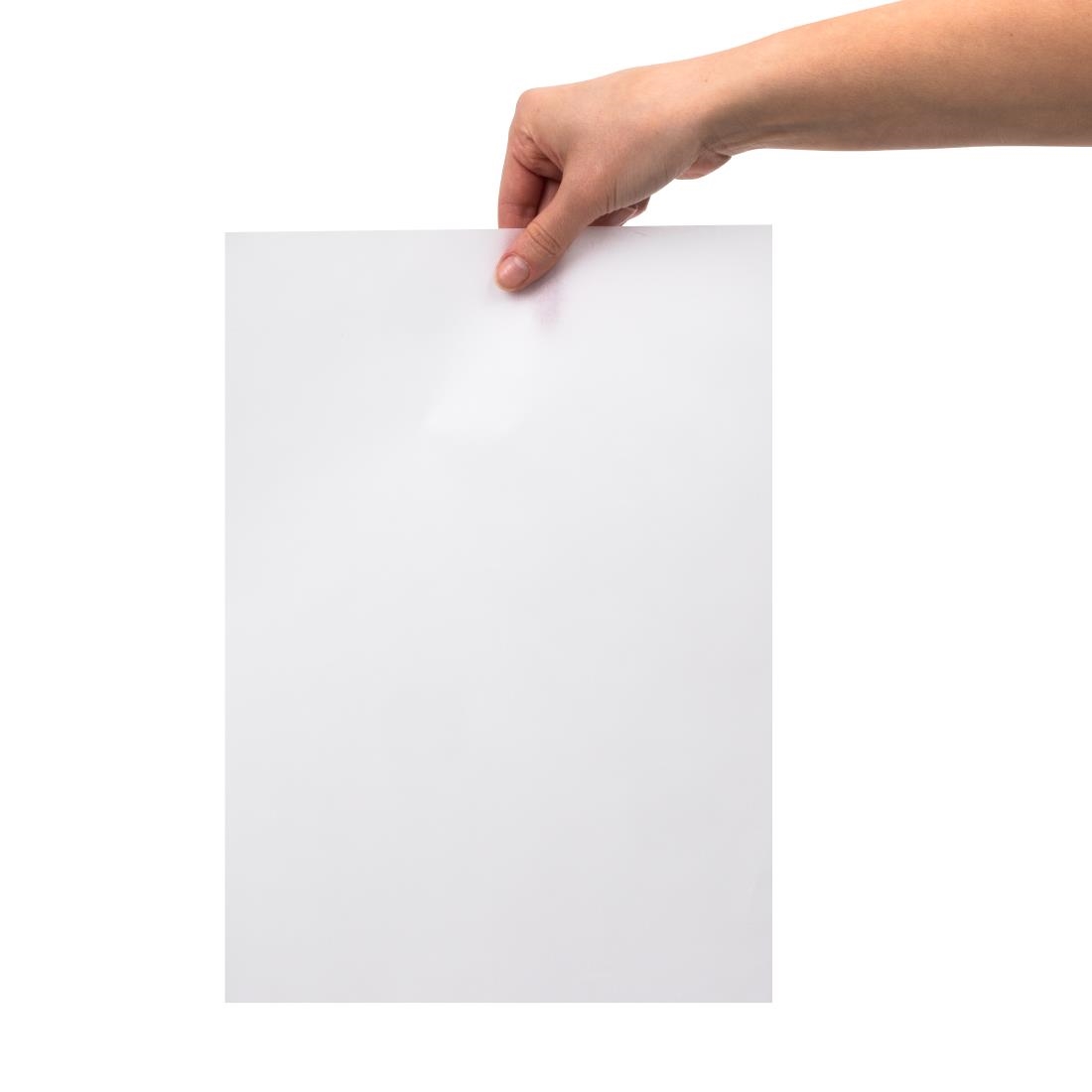 Fiesta Composteerbare Burger Wikkels Wit 250x350mm (200 stuks)
