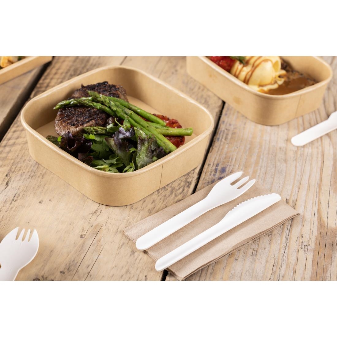Fiesta Composteerbare Papieren Vorken 155mm (100 stuks)