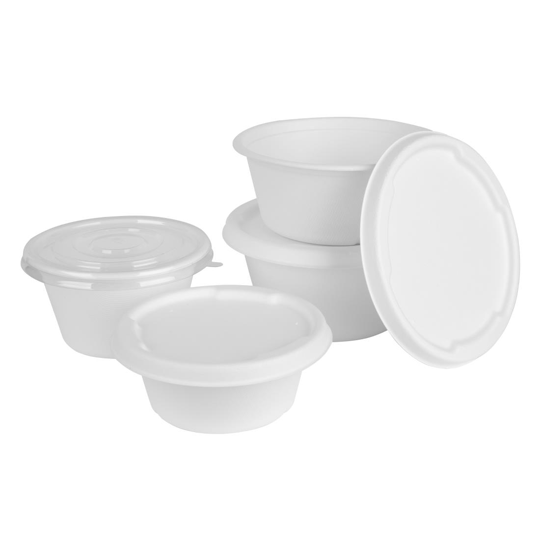 Fiesta Composteerbare Suikerriet Kom 900ml (50 stuks)