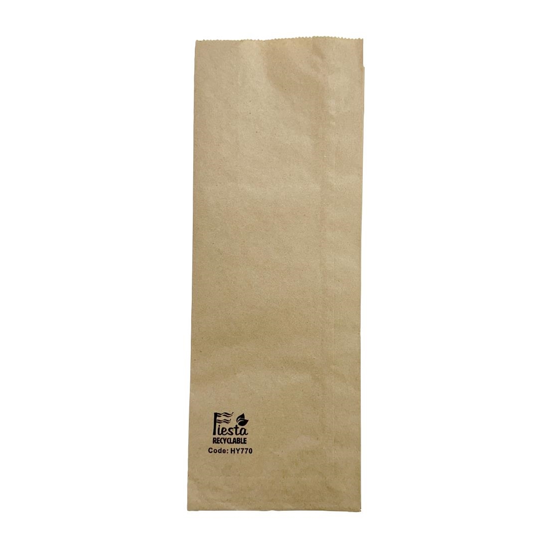 Fiesta Recyclebare Baguette/Panini Papieren Zakjes 300x110x60mm (1000 stuks)