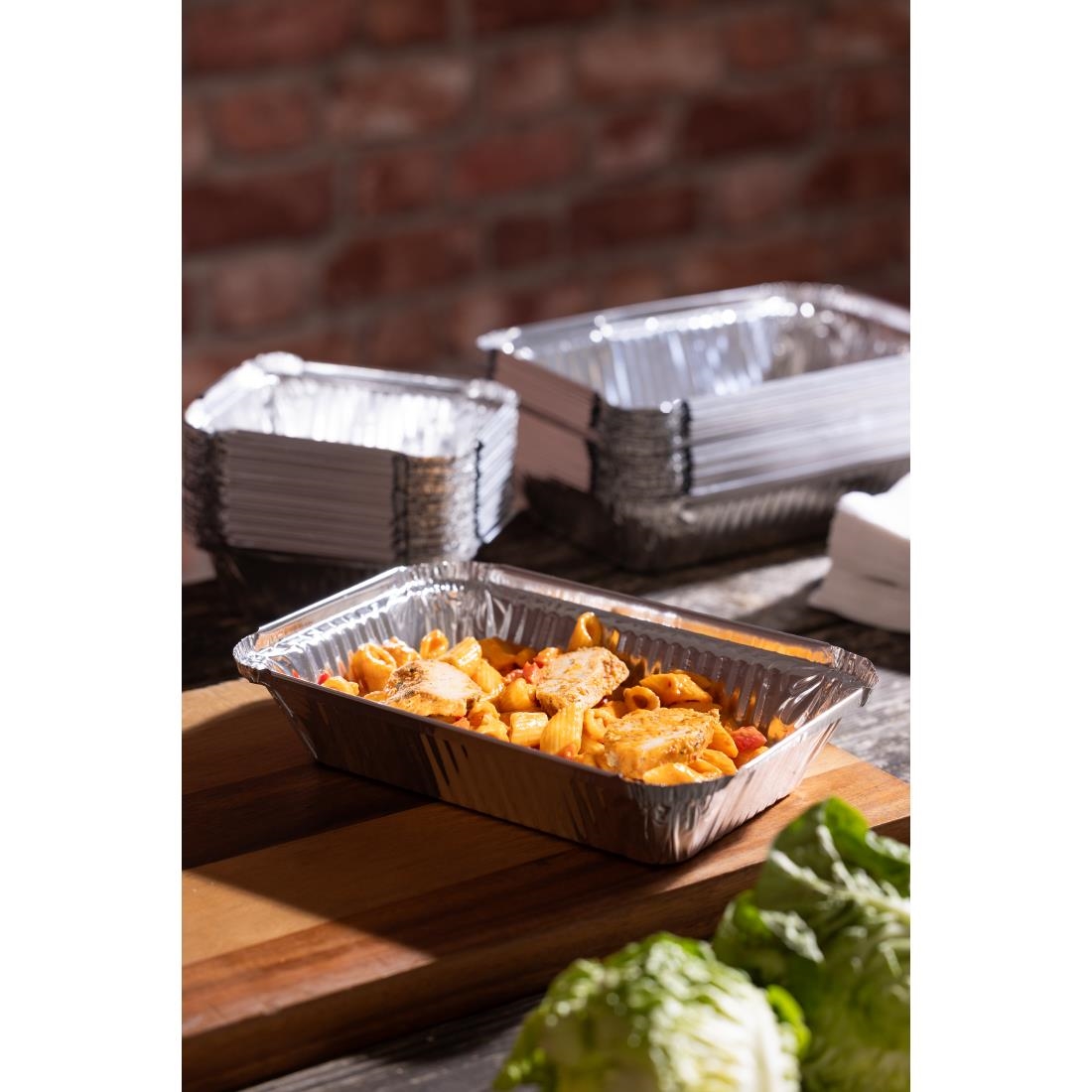 Fiesta Recyclebare Foliecontainers 725ml (500 Stuks)