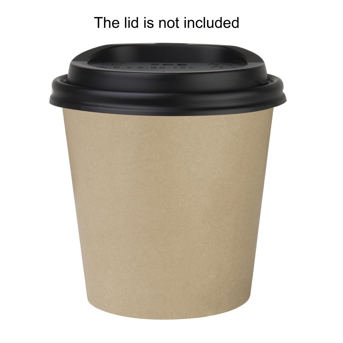 Fiesta Recyclebare Hot Cups Enkelwandig Kraft 170ml (1000 stuks)