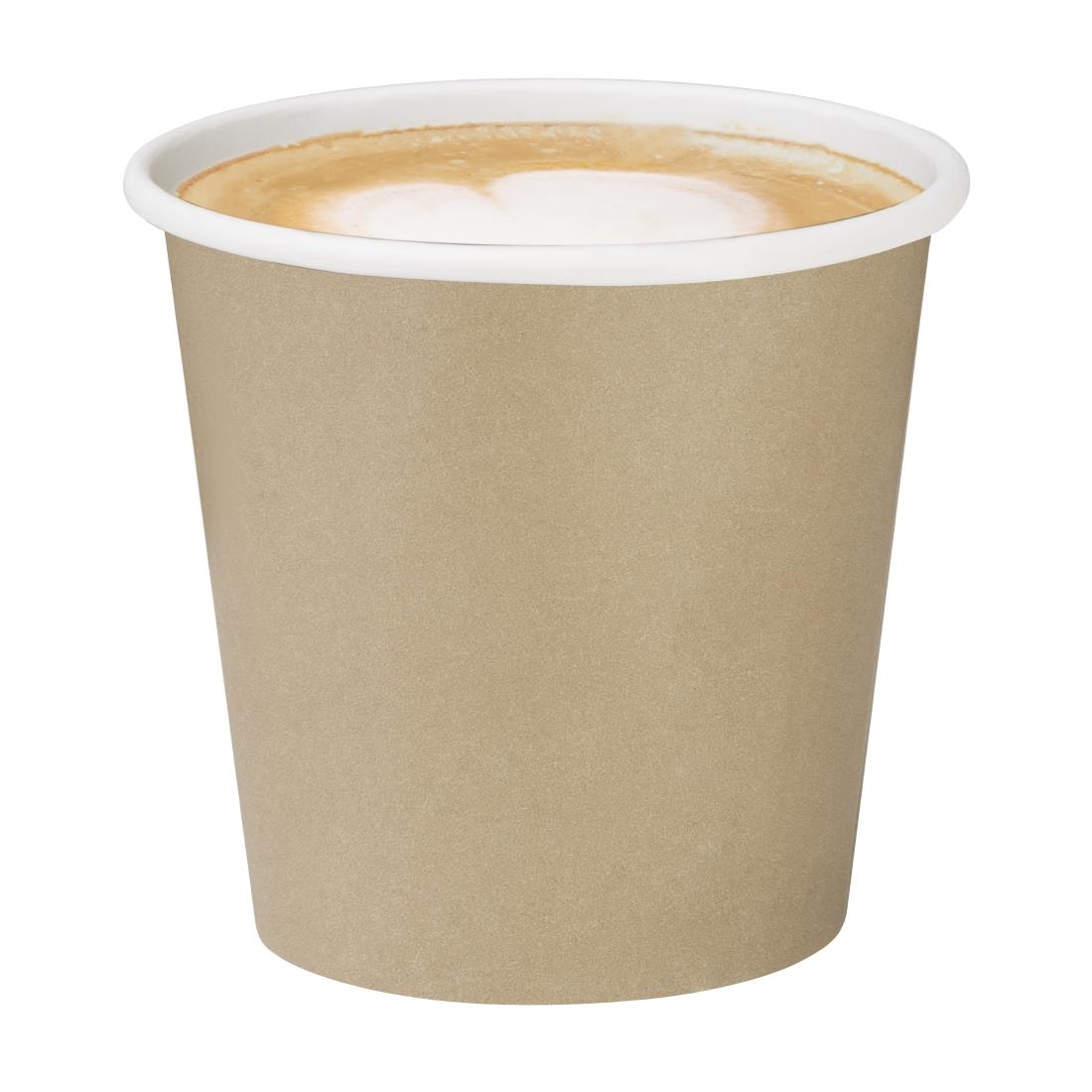 Fiesta Recyclebare Hot Cups Enkelwandig Kraft 170ml (1000 stuks)