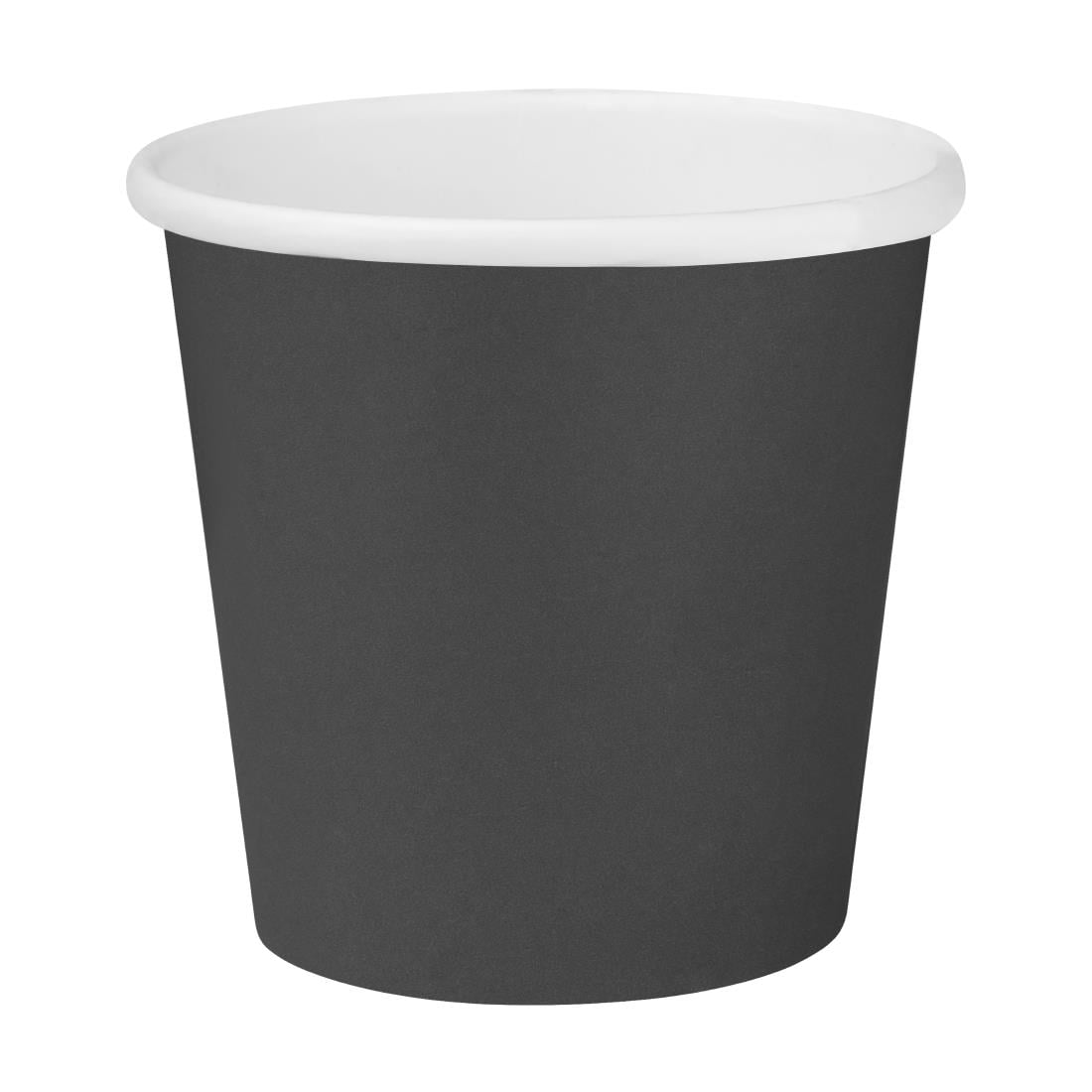 Fiesta Recyclebare Hot Cups Enkelwandig Zwart 170ml (1000 stuks)