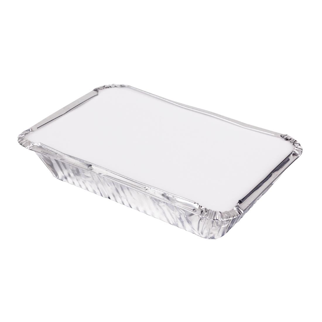 Fiesta Recyclebare Papieren Deksels Voor Foliecontainers Van 725ml (500 Stuks)