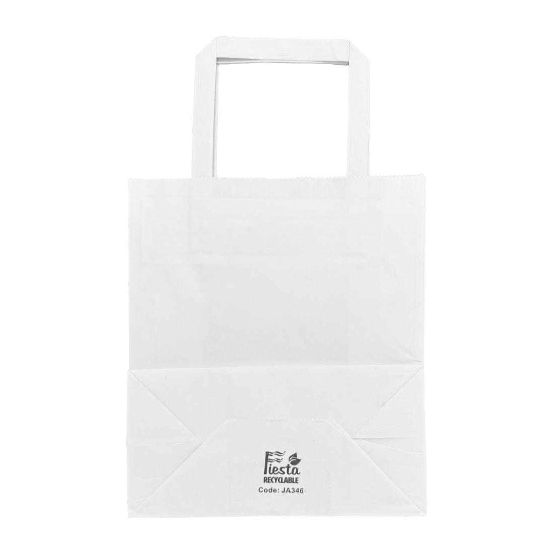 fiesta recyclebare platte witte papieren zakken klein (250 stuks) Fiesta recyclebare platte witte papieren zakken klein (250 stuks)