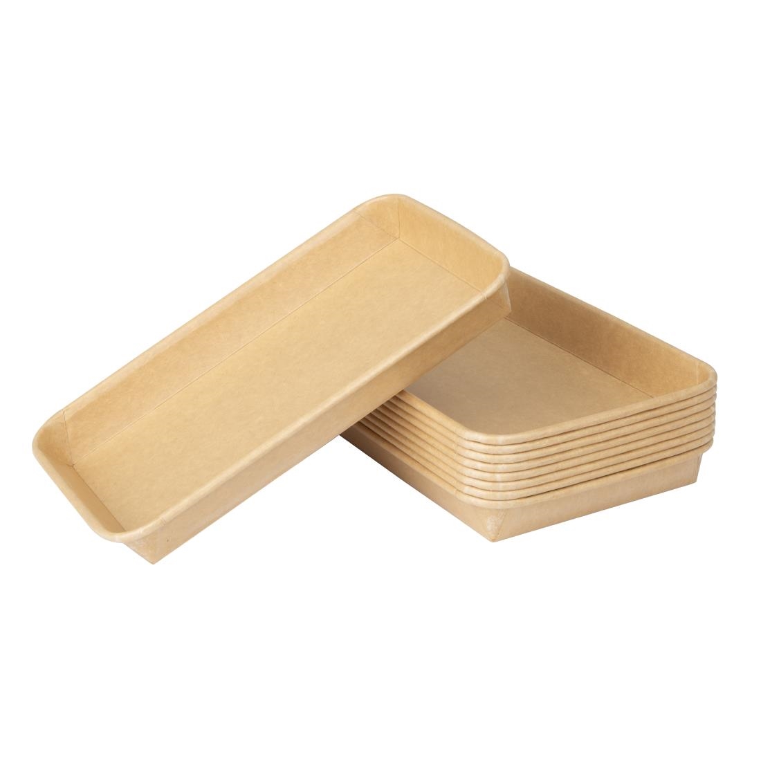 Fiesta Recycleerbare Nr. 7 Sushi Tray Bases 220x137mm (300 stuks)